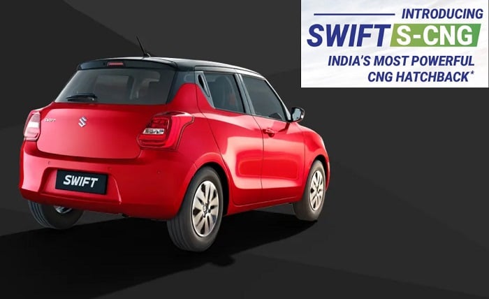 swift s cng maruti suzuki has launched the swift s cng in india
