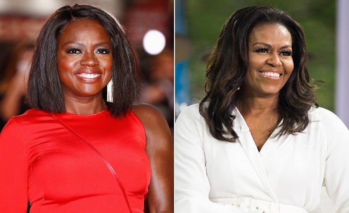 Viola Davis and Michelle Obama