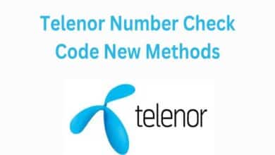 telenor number check code