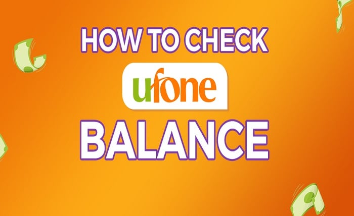 ufone balance check