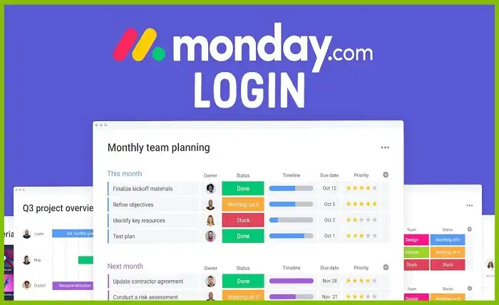 monday login