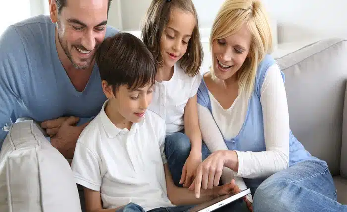happy family marketing