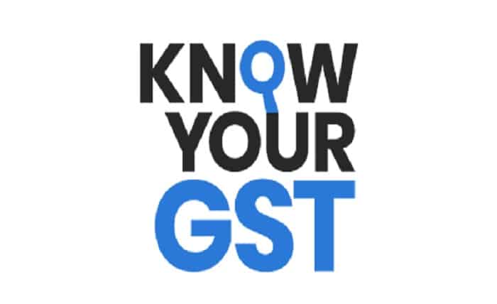know your gst