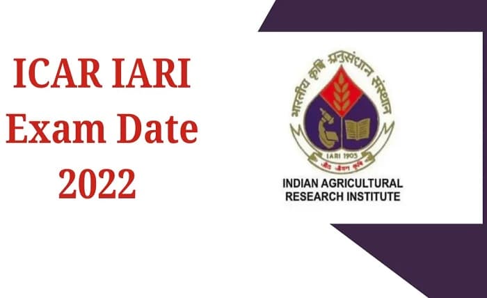 ICAR Exam Date 2022