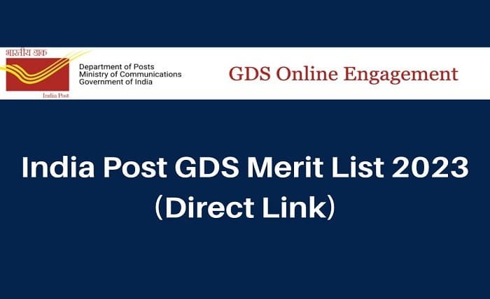 India Post GDS Result 2023