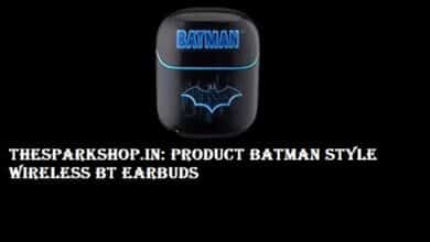 Thesparkshop.in: Product Batman Style Wireless bt Earbuds