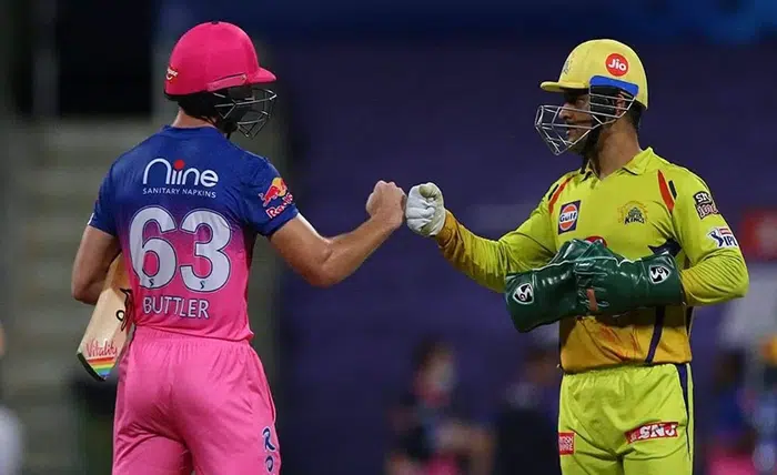 rajasthan royals vs chennai super kings timeline