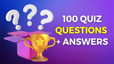 100 general knowledge questions and answers