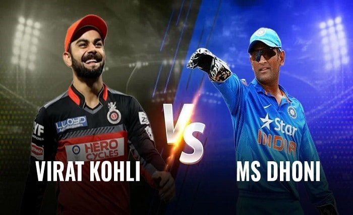 Virat Kohli vs MS Dhoni