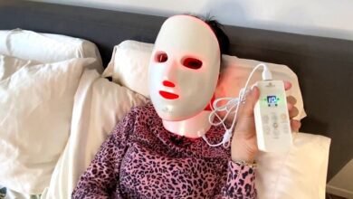 LED face mask