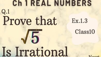 Prove That Root 5 is Irrational