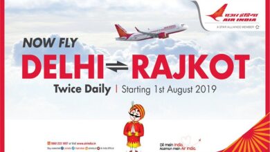 rajkot to delhi flight