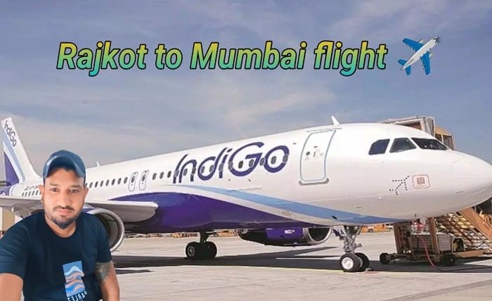 rajkot to mumbai flight