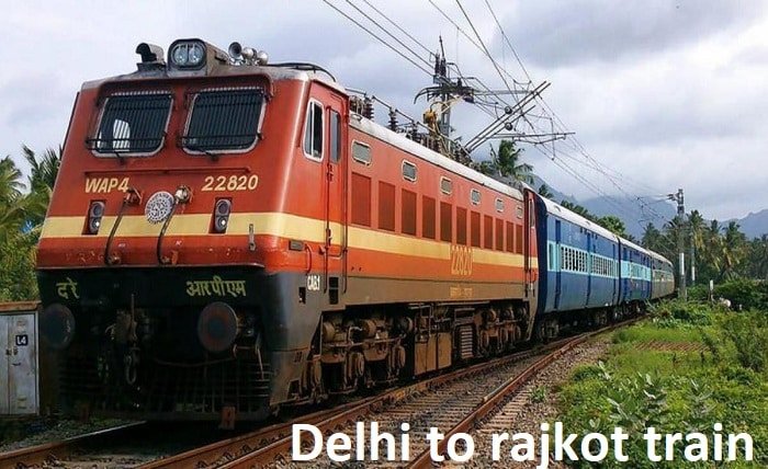 delhi to rajkot train