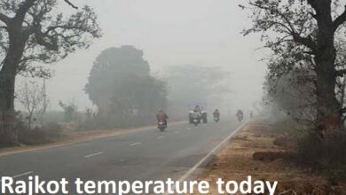 rajkot temperature today