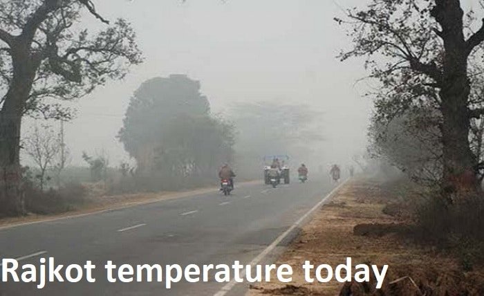 rajkot temperature today