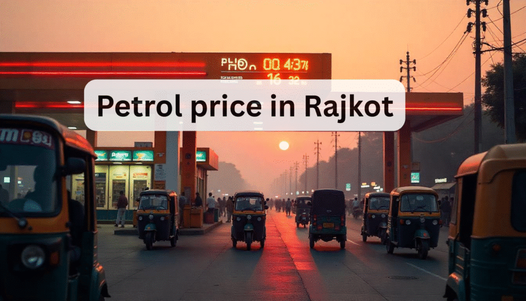 Latest Petrol Price in Rajkot Today | Compare Gujarat Fuel Rates