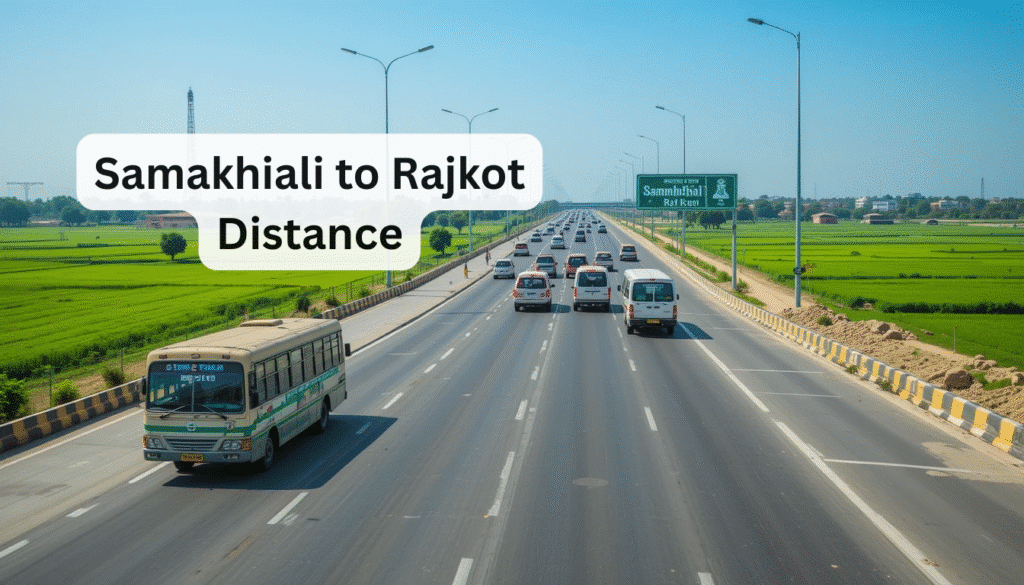 Samakhiali to Rajkot Distance, Routes & Travel Options Guide