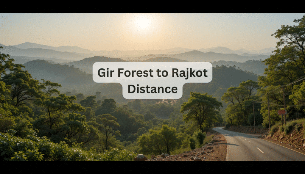 Gir Forest to Rajkot Distance: Best Routes, Travel Tips & Guide