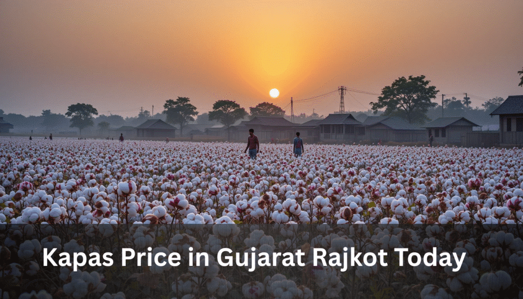 Latest Kapas Price in Gujarat Rajkot Today | Cotton Market Trends