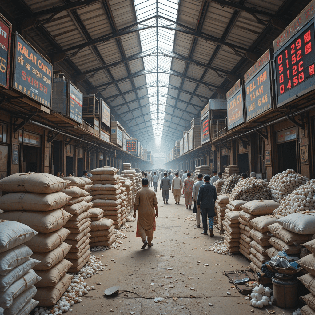 Latest Kapas Price in Gujarat Rajkot Today | Cotton Market Trends