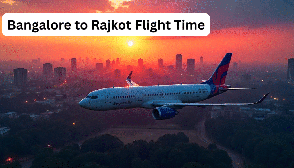 Bangalore to Rajkot Flight Time, Ticket Price & Travel Guide 2025