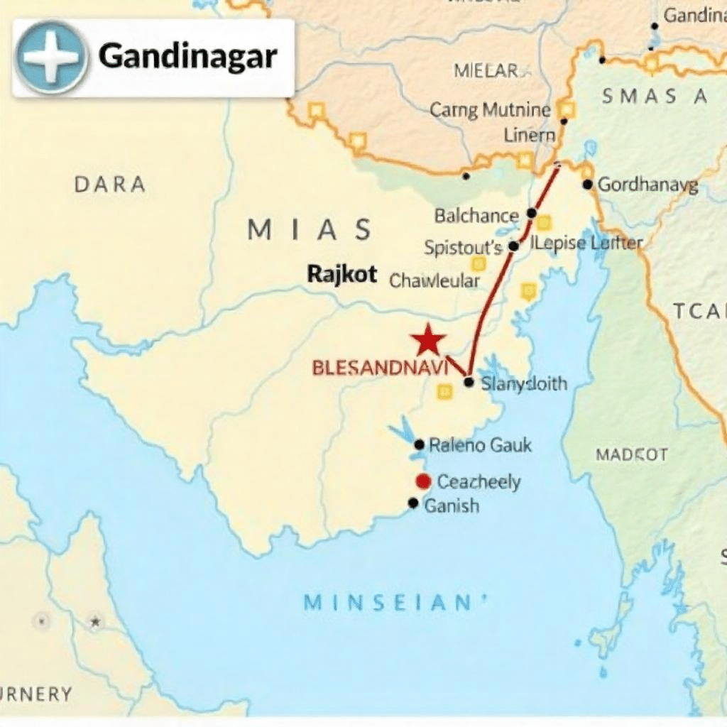 Gandhinagar to Rajkot Distance: Travel Guide & Route Options