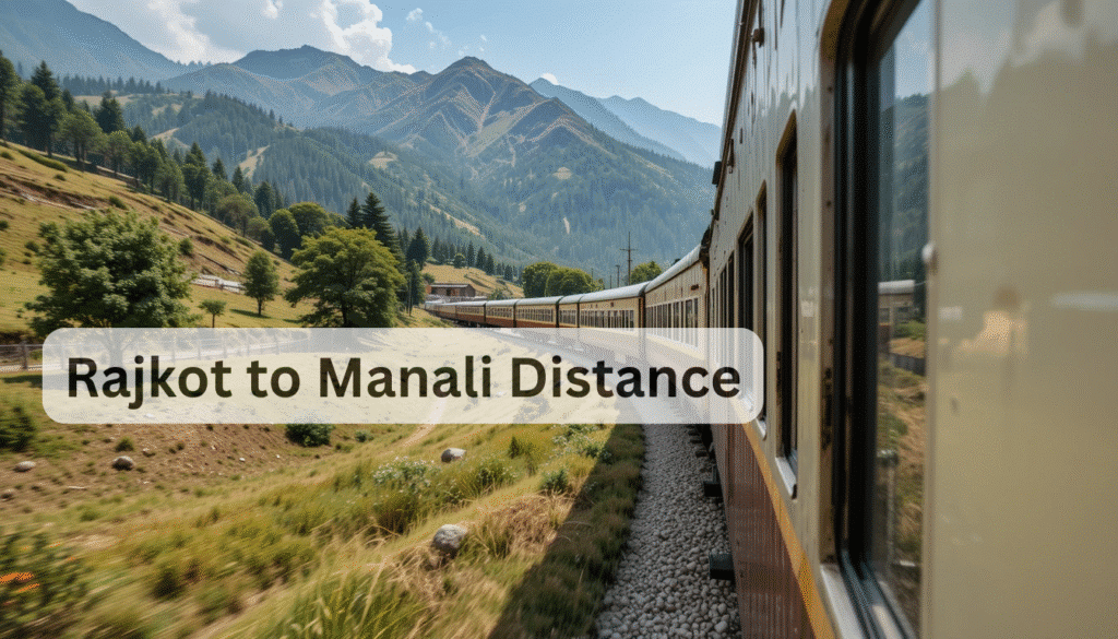 Rajkot to Manali Distance, Routes, Ticket Prices & Travel Guide