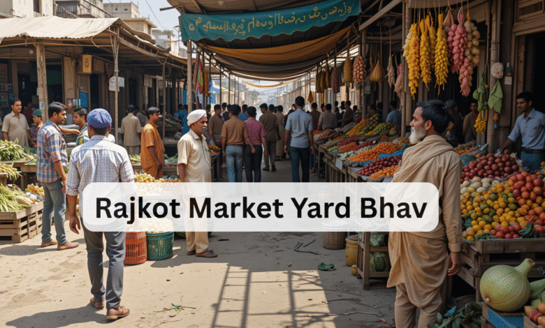 Latest Rajkot Market Yard Bhav: Daily Rates in Gujarat Markets