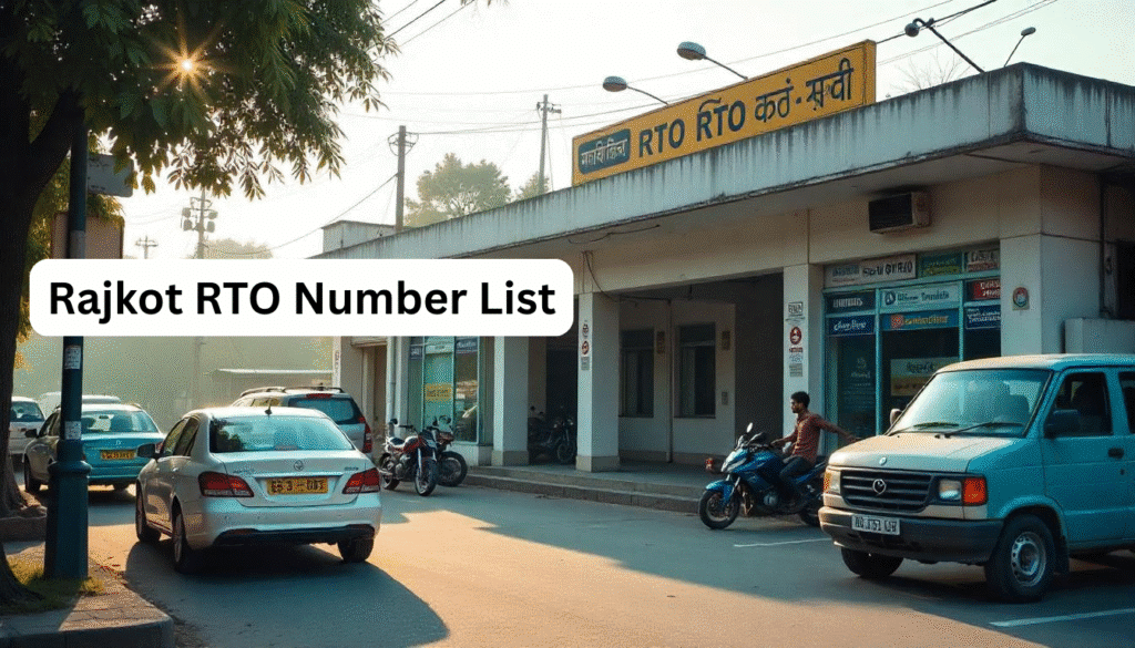 Complete Rajkot RTO Number List, Series & Choice Numbers Guide