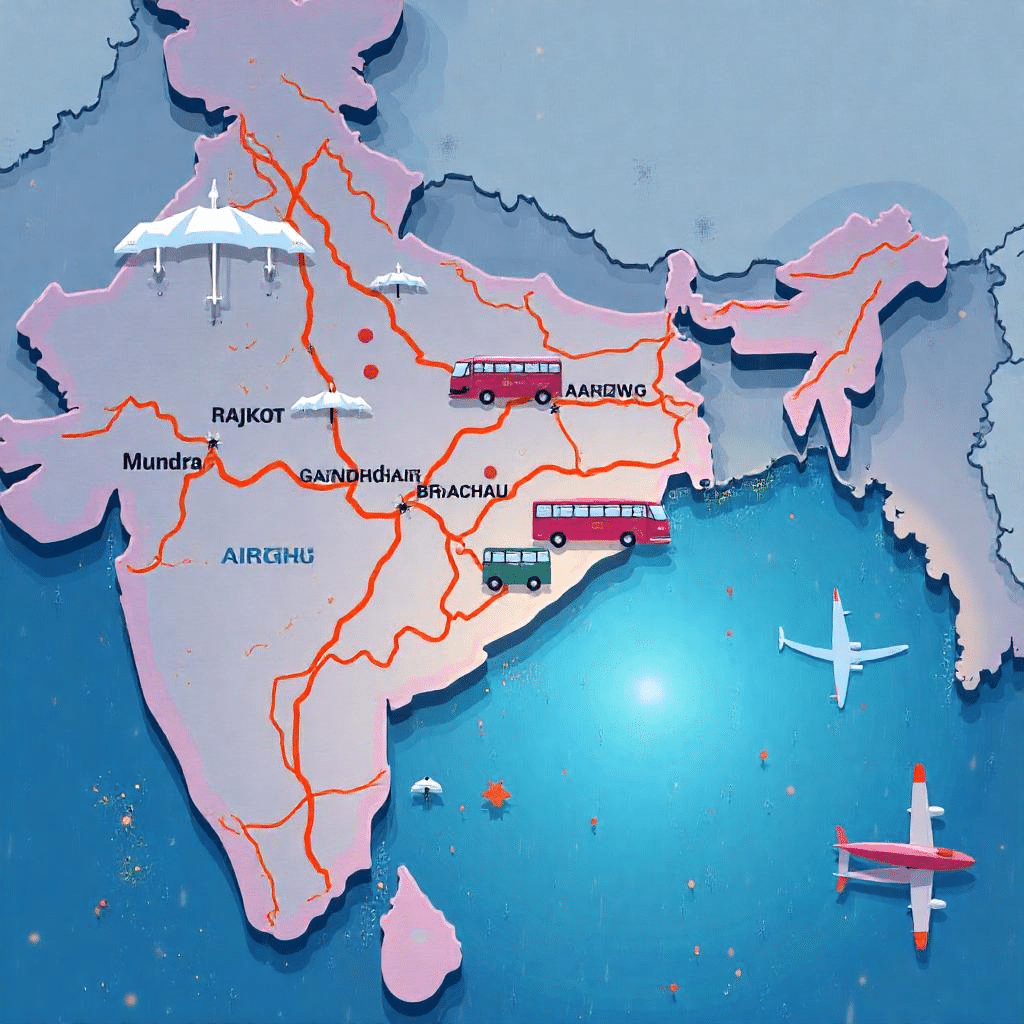 Rajkot to Mundra Distance, Bus, Train & Travel Guide for Gujarat