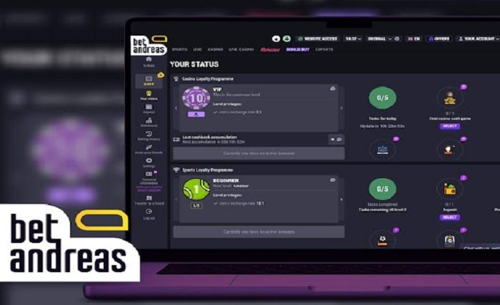 BetAndreas VIP Club