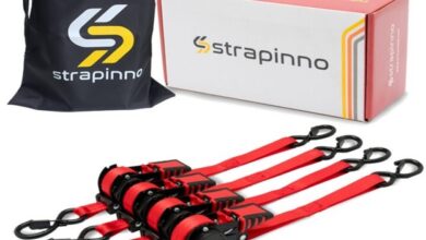 Strapinno Retractable Ratchet Straps