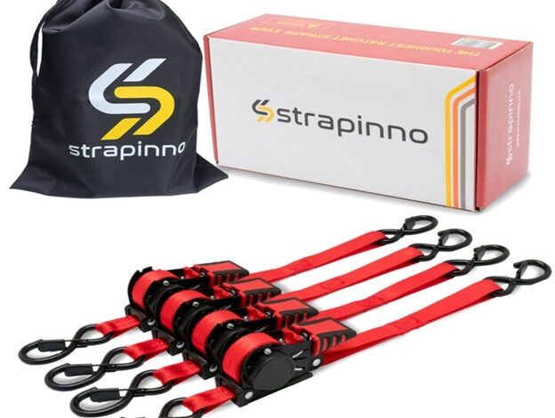 Strapinno Retractable Ratchet Straps