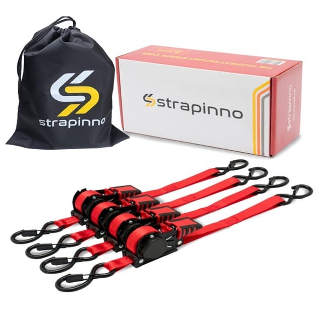 Strapinno Retractable Ratchet Straps