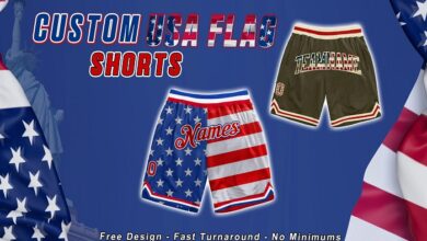 Patriotic Workout Shorts