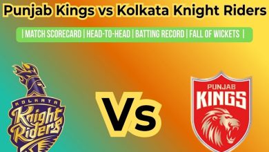 kolkata knight riders vs punjab kings timeline