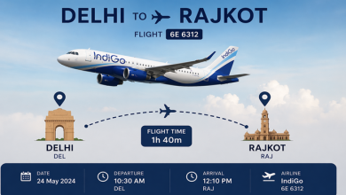 Delhi to Rajkot Flight