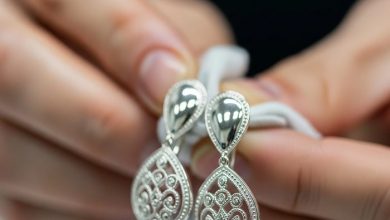 Clean Silver Earrings